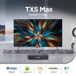 Смарт ТВ приставка Tanix TX5 Max – мощная Android 14 TV Box нового поколения на Amlogic S905X5