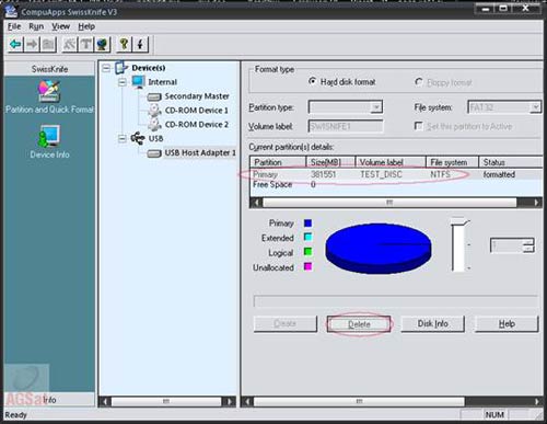 swissknife fat32 download